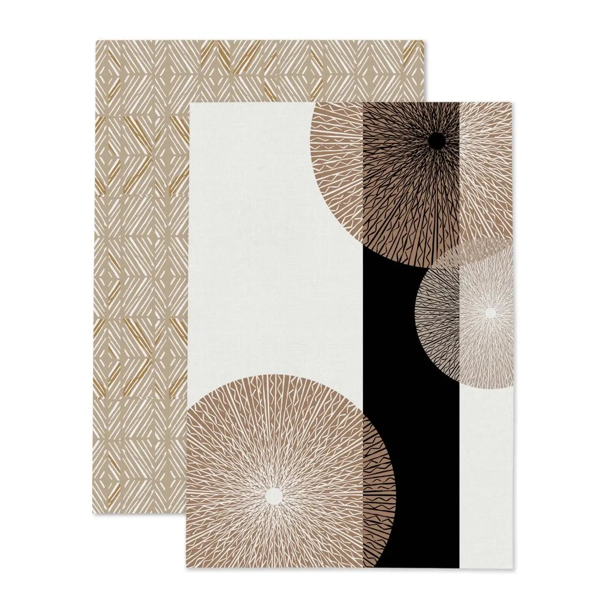 Niho Medallion Tea Towel - Set of 2