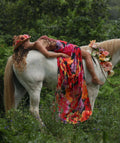 Hibiskiss Moon Pareo with Ocean Dreamer