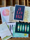 Pop-Up Mākeke - Bradley & Lily - 8 Pack Variety Postcard Set