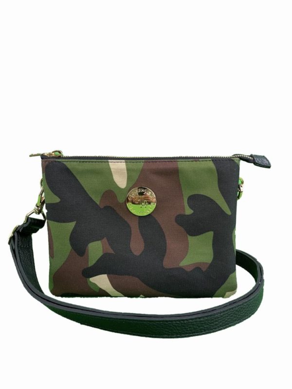 Pop-Up Mākeke - Haumea Hawaii - Pilialoha Crossbody Bag - Camouflage - Front View