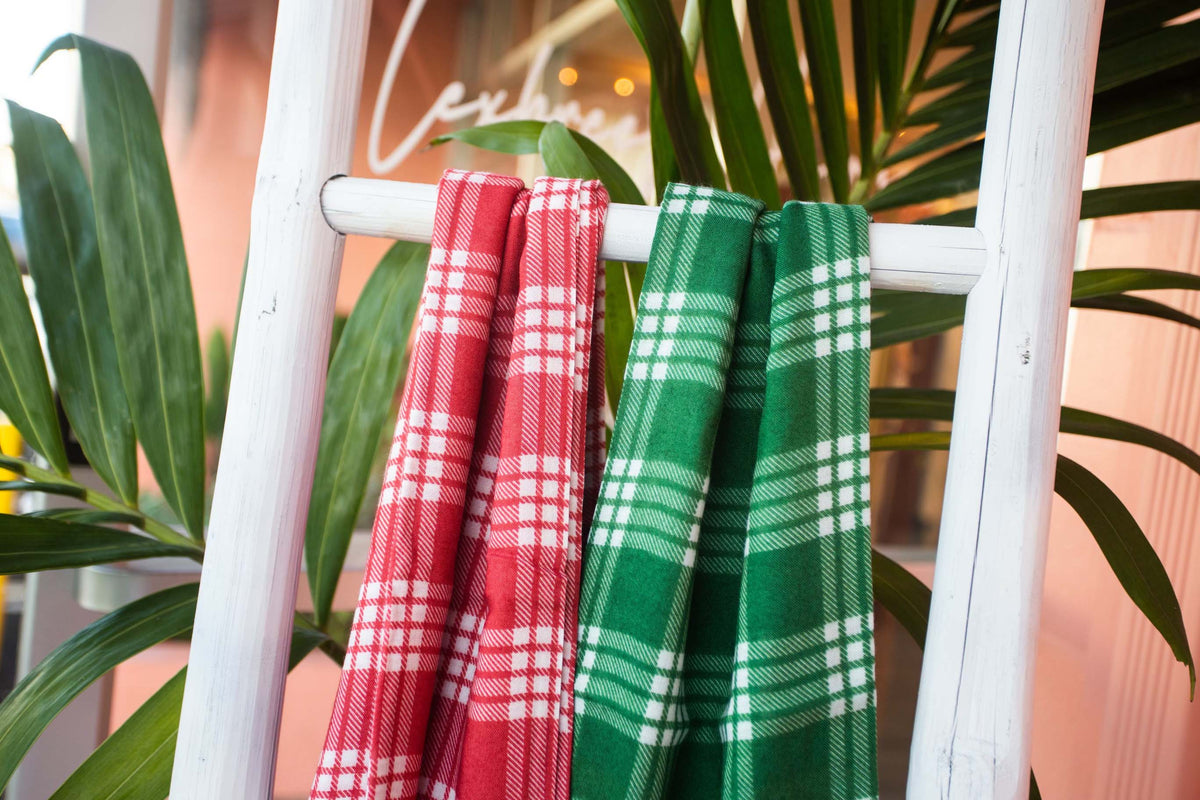 Pop-Up Mākeke - Lexbreezy Hawaii - Pareo - Palaka in Green