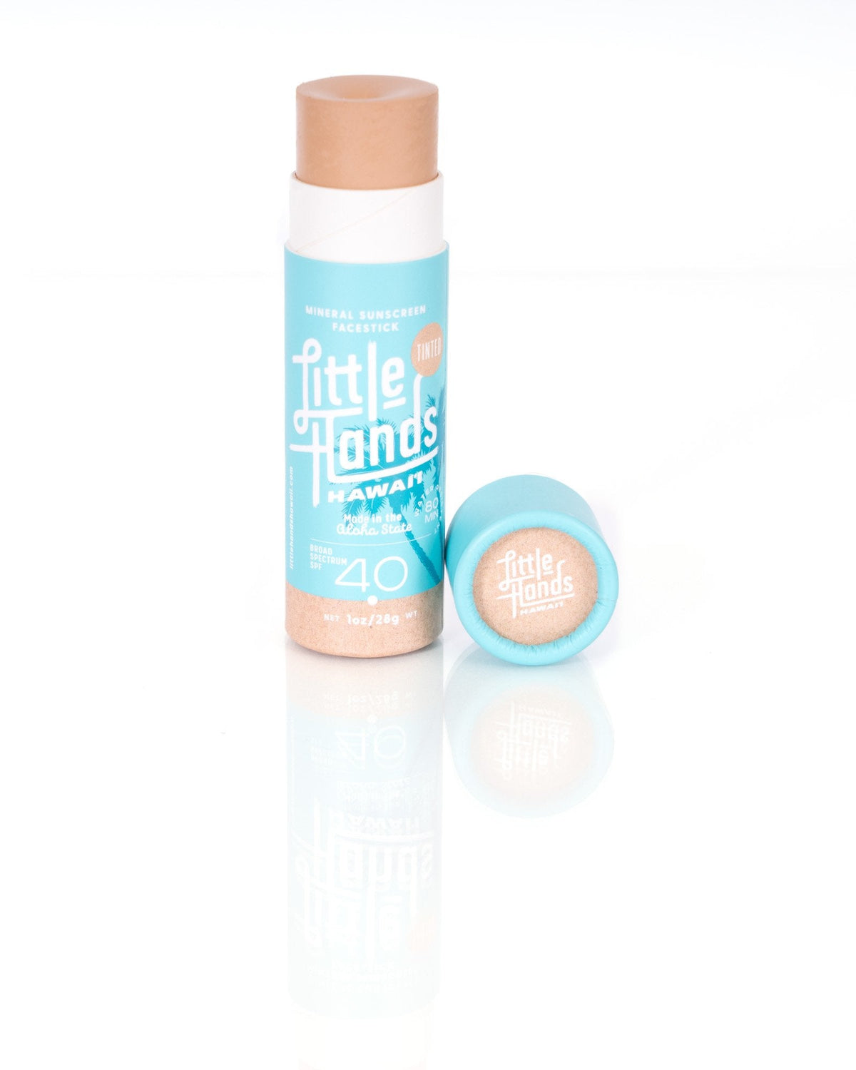Pop-Up Mākeke -  Little Hands Hawaii - Mineral Sunscreen Face Stick (Sport Stick) - Tinted