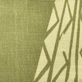 Pop-Up Mākeke - Noho Home - Niho Kila Lumbar Pillowcase - Beige & Olive - Close Up