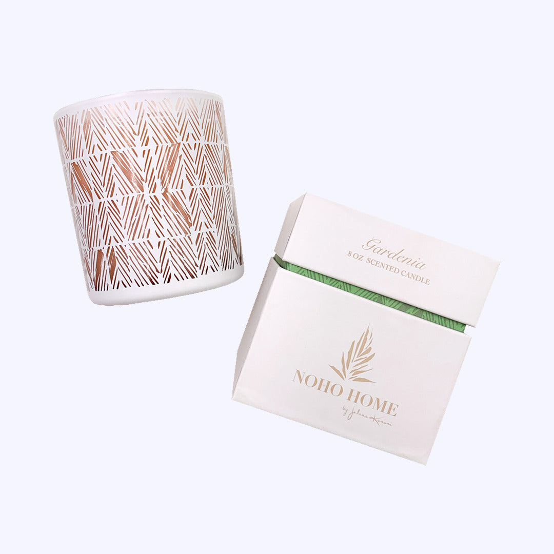 Soy Wax Candle - Gardenia Scent
