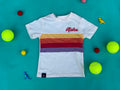 Pop-Up Mākeke - Rainbow Stripes Keiki Short Sleeve T-Shirt