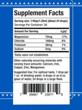 Pop-Up Mākeke - Sea Salts of Hawaii - Deep Ocean Magnesium Mineral Water Drops - Nutritional Facts