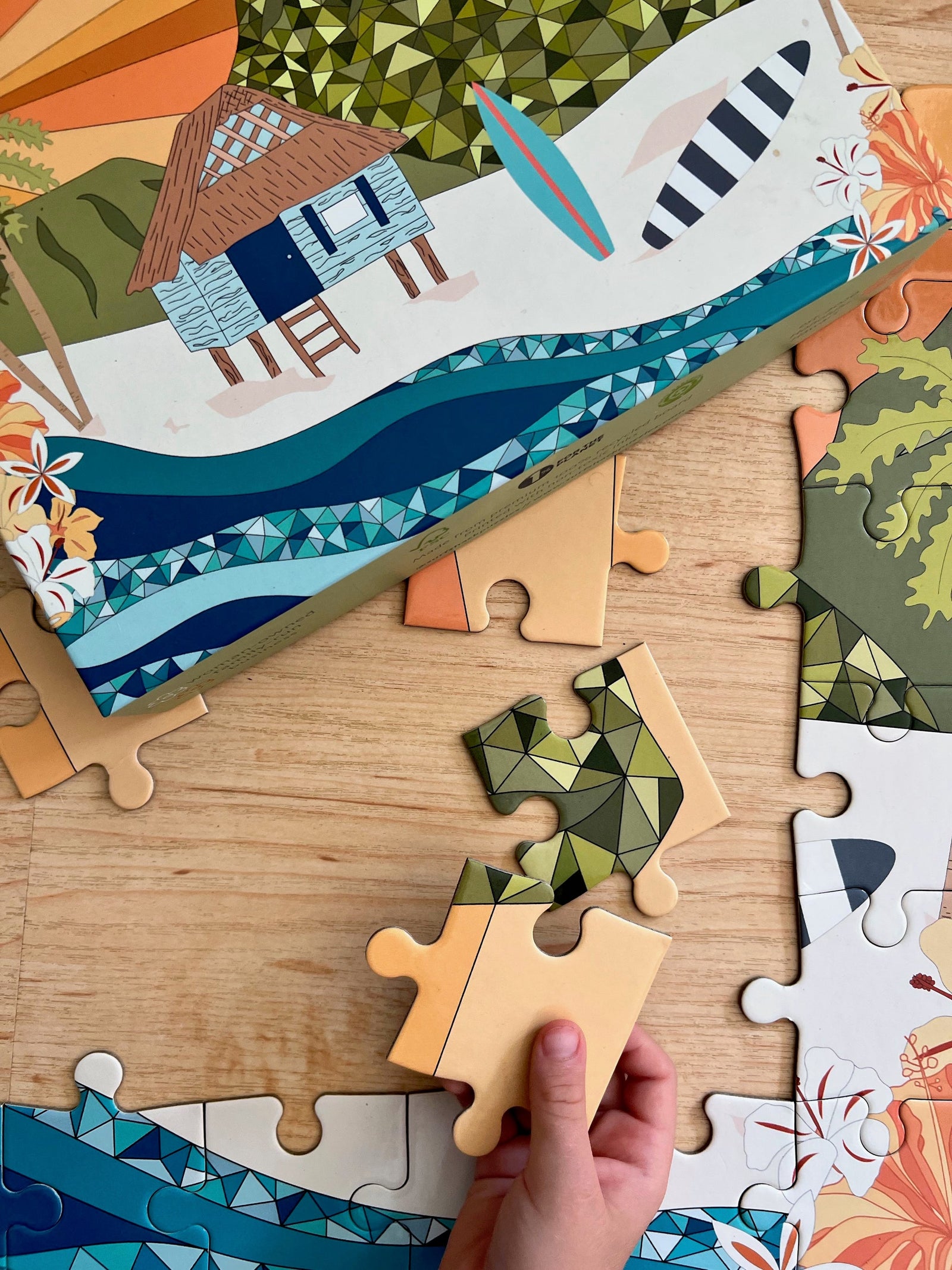 Pop-Up Mākeke - Surf Shack Puzzle - Stay Awhile by The Happy Sea Kid's Puzzle