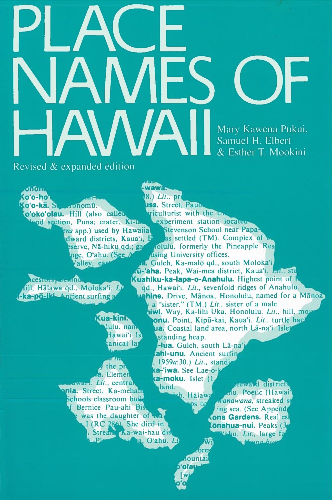 Place Names of Hawai i Revised and Expanded Edition